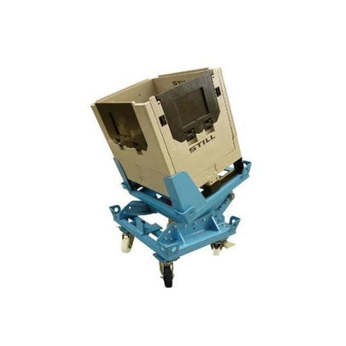 Handling cart - STILL - metal / container / with swivel casters