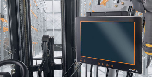 Terminal with touch screen - STILL - vehicle-mount / robust / display