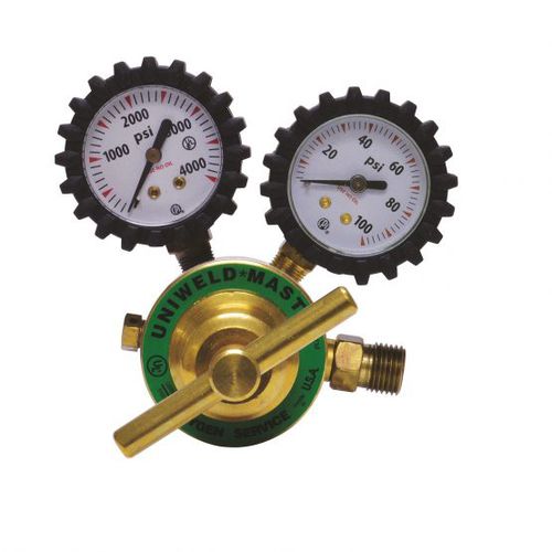 Acetylene pressure regulator - MASTAR® RS  - Uniweld - for oxygen / membrane / single-stage
