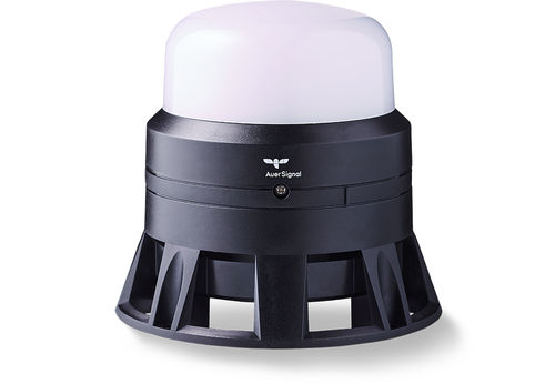 Steady beacon light - RCMM+RBA - Auer Signal GmbH - LED / IP66 / wall-mounted