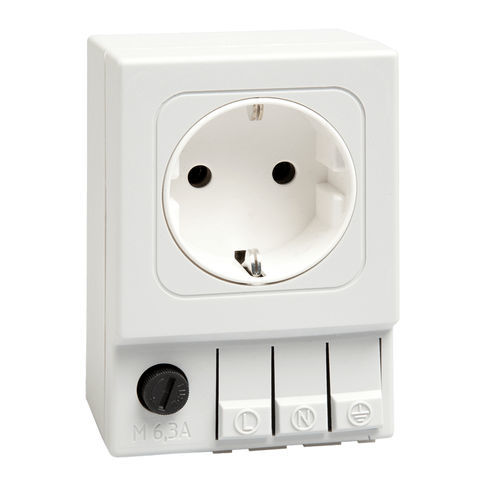 DIN rail electrical socket - SD 035 - STEGO - built-in