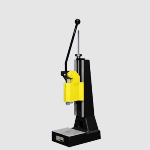 Manually-controlled press - CL 750 K yellow - mäder Pressen - forming / ram / toggle