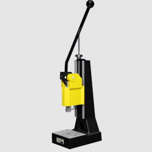 Manually-controlled press - CL 1200 K yellow - mäder Pressen - forming / ram / toggle