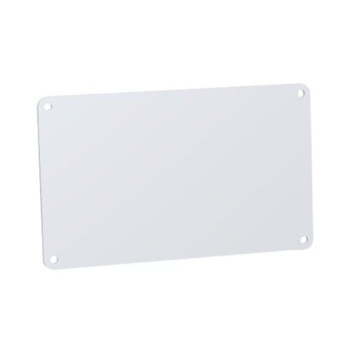 Self-adhesive label - KST series - MURRPLASTIK SYSTEMTECHNIK - polycarbonate / white / sheet