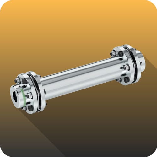 Torsionally rigid coupling GTR/DBSE ComInTec flange