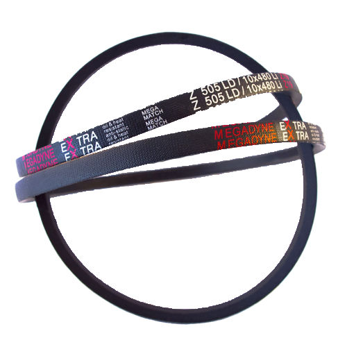 V belt - EXTRA - MEGADYNE - rubber / for machine tools / agricultural