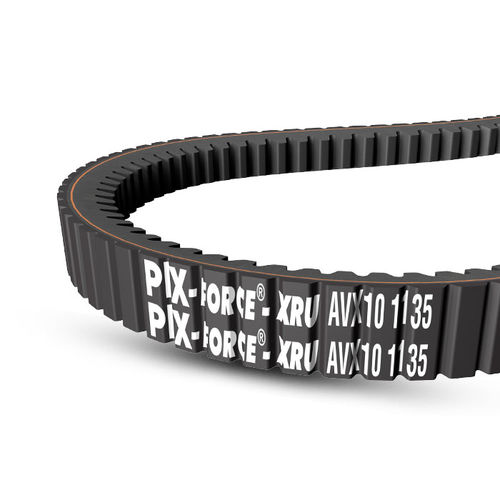 Toothed power transmission belt - PIX-FORCE&reg; XRU - PIX Transmissions Limited - ribbed / EPDM / motor