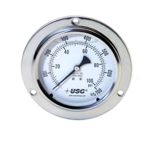 Absolute pressure gauge - 1555  - AMETEK Pressure - dial / threaded / flange
