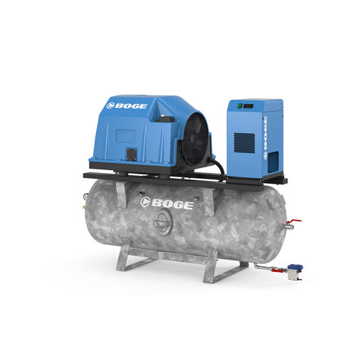 Piston compressor - PO...LDR - BOGE - air / electrically-powered / stationary