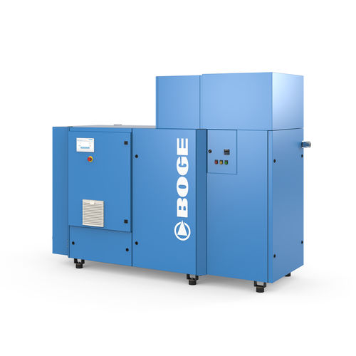 Screw compressor - BLUEKAT SLF - BOGE - air / electrically-powered ...