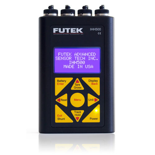 Process indicator - IHH500 series - FUTEK Advanced Sensor Technology, Inc. - voltage / pressure / load