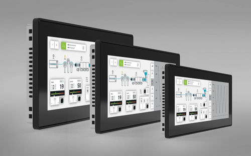 Smart display - EX series - AMKmotion GmbH + Co KG - touch screen / high-definition / 7"