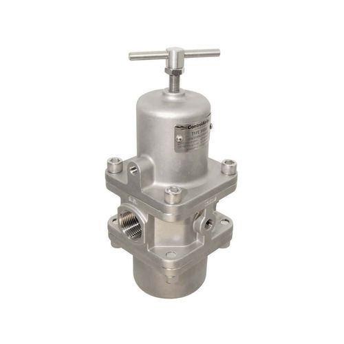 Air pressure regulator - Type 390  - ControlAir - diaphragm / single-stage / stainless steel