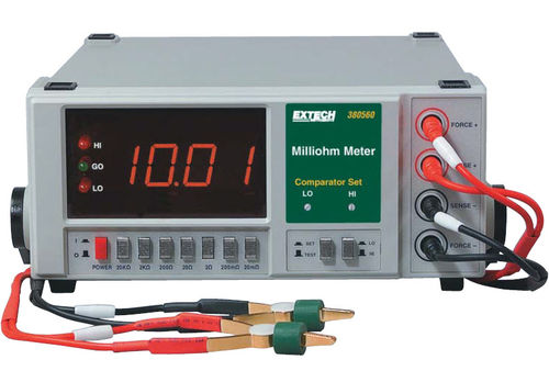 Digital milliohmmeter - 380562  - Extech - bench-top / 4-wire