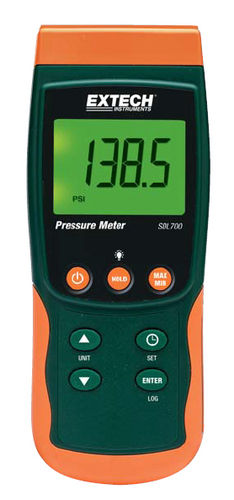 Digital pressure gauge - SDL700  - Extech - electronic / portable