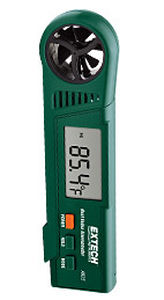 Vane anemometer - AN25 - Extech - hygrometer / multi-probe / portable