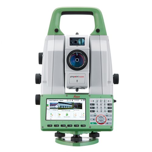 Total station with prism - Nova TS60 - Leica Geosystems - high-performance