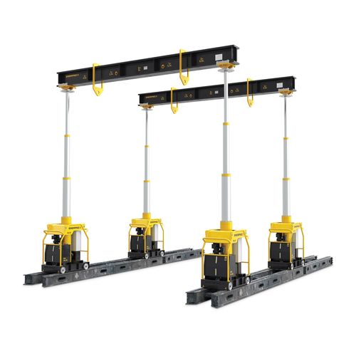Rail-mounted gantry crane - ML40 series - ENERPAC - hydraulic / mini