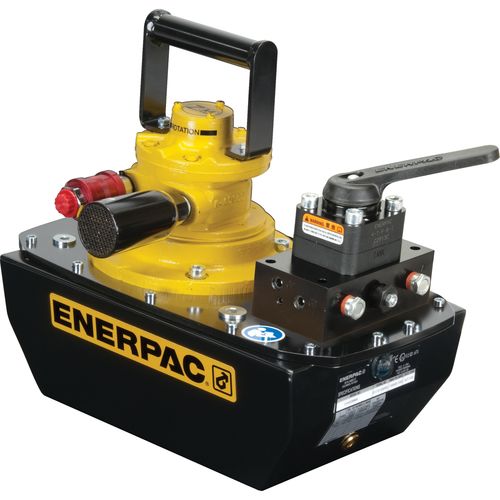 Manual hydraulic pump ZA4 series ENERPAC airdriven / high