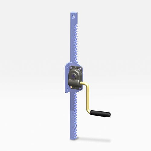 Rack jack 1555 haacon hebetechnik gmbh mechanical / 1 ton