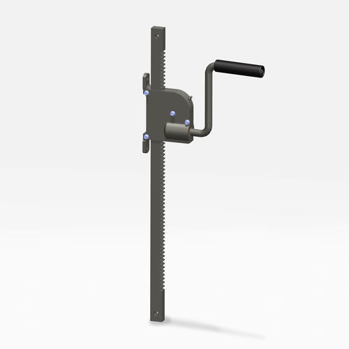 Rack jack 1524 Inox series haacon hebetechnik gmbh mechanical