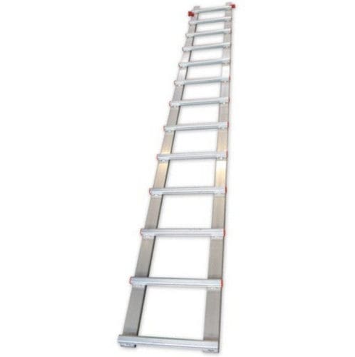 Aluminum ladder - A0004912 - L'Echelle Européenne - single / roof