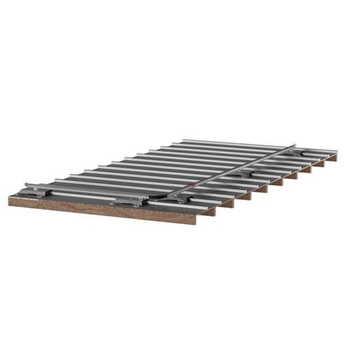 Horizontal lifeline -  ICZ - L'Echelle Européenne - rail shaped