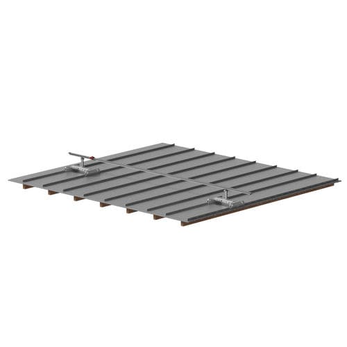 Horizontal lifeline - ICJD S - L'Echelle Européenne - rail shaped