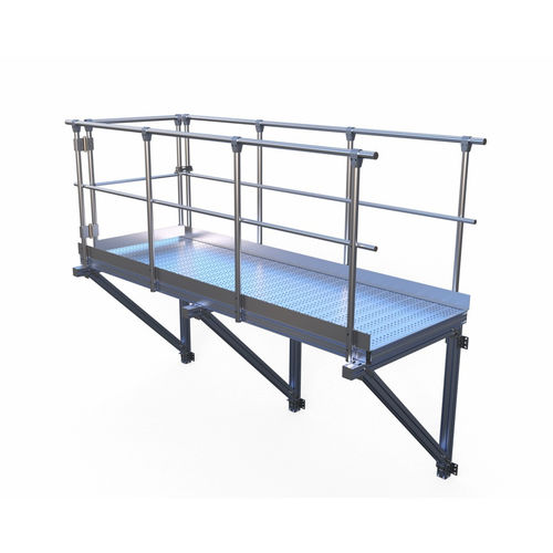 Aluminum access gangway - EEL5 series - L'Echelle Européenne - steel