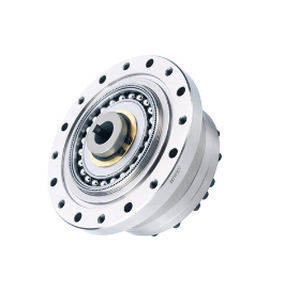 Strain wave gear reducer - DGC-PO series - HIWIN GmbH - coaxial / hollow-shaft / 100 - 200 Nm