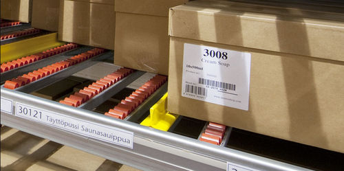 Picking shelving - DEXION - transport / with shelves / dynamic