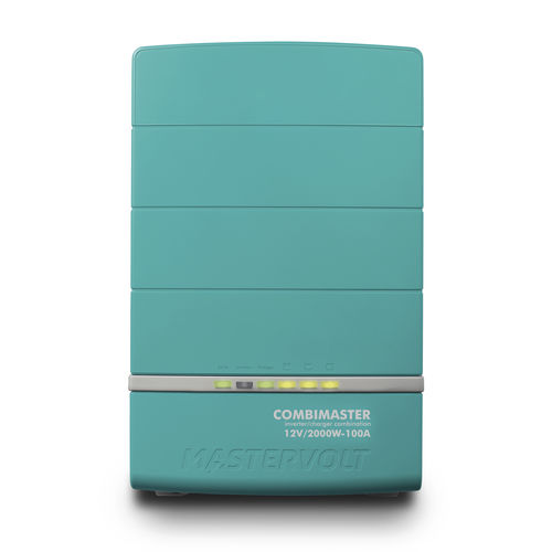 12 VDC charger/inverter - CombiMaster 12/2000-100 - Mastervolt - pure sine wave / for marine applications / compact