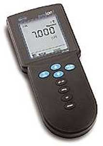 Portable pH meter - sensION1 - Hach - process / with LCD display / with thermometer