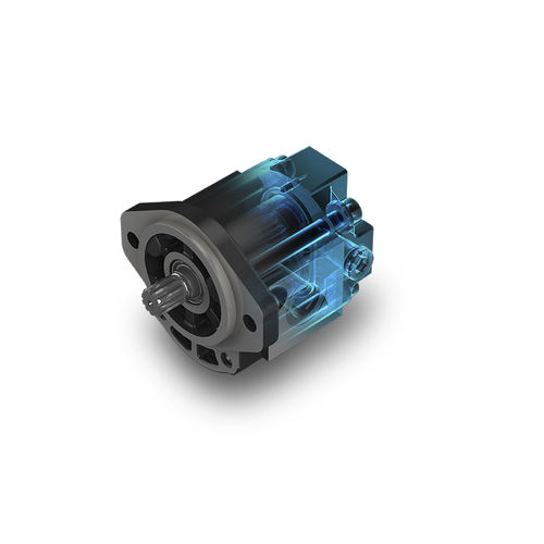 Gear hydraulic motor POLARIS PL series CASAPPA variabledisplacement / aluminum