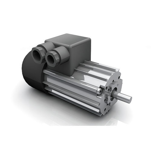 AC motor - KD 52.0x60-2 - Dunkermotoren GmbH - three-phase / 220 V / with start capacitor