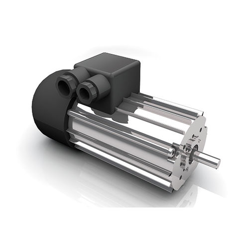 AC motor - KD 62.0x80-2 - Dunkermotoren GmbH - three-phase / 220 V / with start capacitor