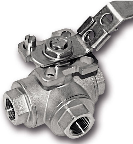 Ball valve - A-3BVG-F - Schwer Fittings - manual / for gas / PTFE
