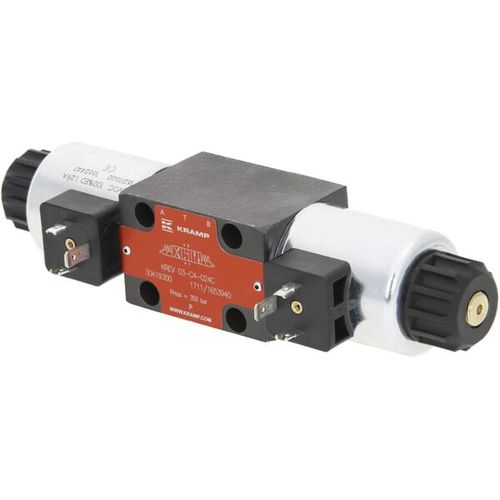 Poppet hydraulic directional control valve - KREV03C4024C - Kramp - electrically-operated