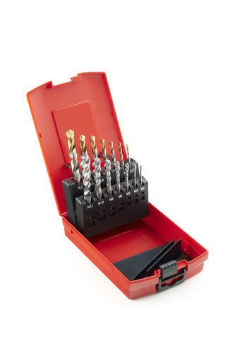 Solid drill and tap set - Dormer Pramet - multi-purpose