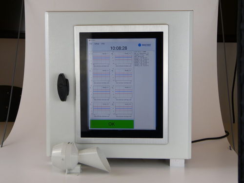 Vibration monitoring system - vMonitor - MAUL-THEET GmbH - for the construction industry / multi-channel / online