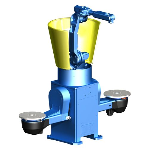 Motorized positioner - B2L - YASKAWA Europe GmbH - rotary / vertical / 2-axis