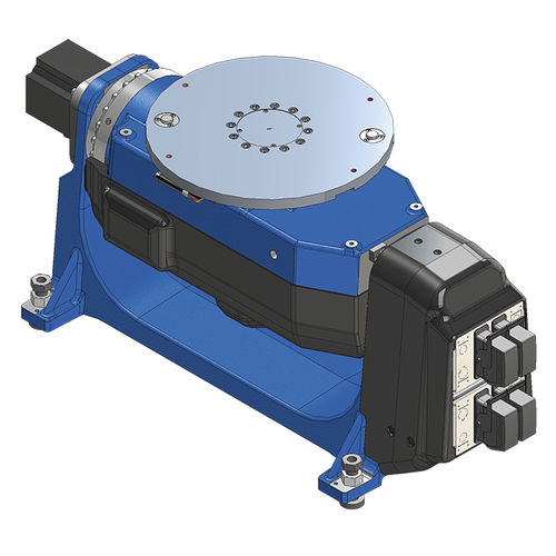 Motorized welding positioner - TR-1000 - YASKAWA Europe GmbH - vertical / 2-axis / for robots