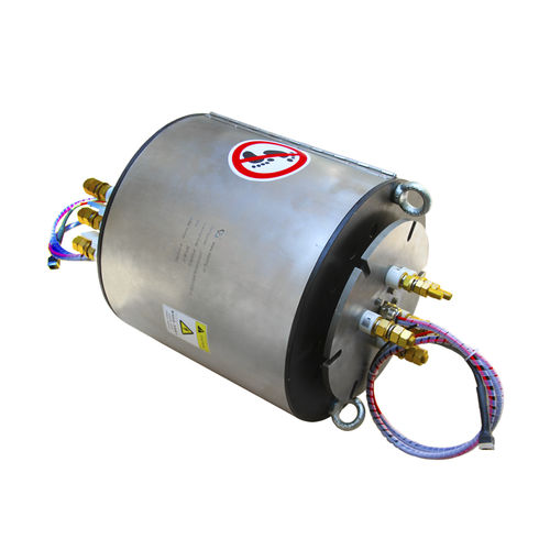 Ethernet slip ring - LPA000-03300-02150-0230-E3 - JINPAT Electronics Co., Ltd. - solid-shaft / for marine applications / stainless steel