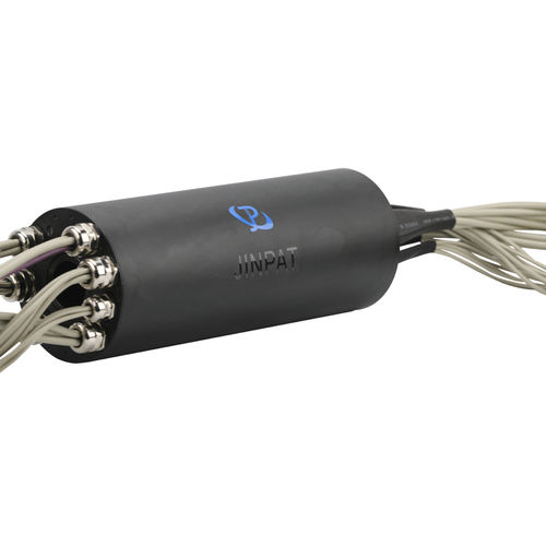 Through-bore slip ring - LPT050 series - JINPAT Electronics Co., Ltd. - for wrapping machines / low-torque