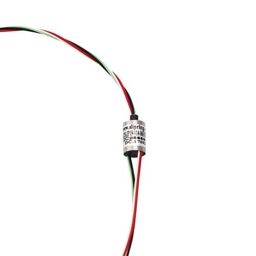 Capsule slip ring - LPMS-04C-03 - JINPAT Electronics Co., Ltd. - for cameras / for CCTV applications / compact