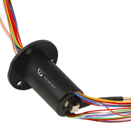 Hybrid slip ring - LPC-1C2402 - JINPAT Electronics Co., Ltd. - hollow-shaft / for radar antennas / plastic