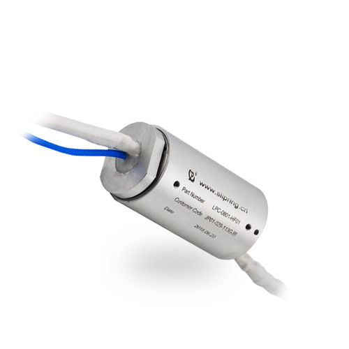 Capsule slip ring - LPC-0801-HF01 - JINPAT Electronics Co., Ltd. - anodized aluminum / with gold contacts