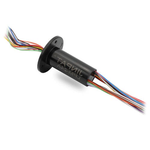 Capsule slip ring - LPM-24A - JINPAT Electronics Co., Ltd. - for rotary tables / for medical equipment / plastic