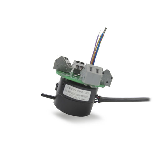 Through-bore slip ring - LPT012A-0902 - JINPAT Electronics Co., Ltd. - for rotary tables / for packaging / for robotics
