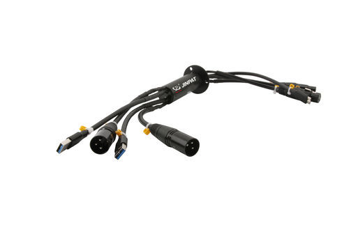 Video transmission slip ring - JINPAT Electronics Co., Ltd. - Ethernet / HD-SDI / USB